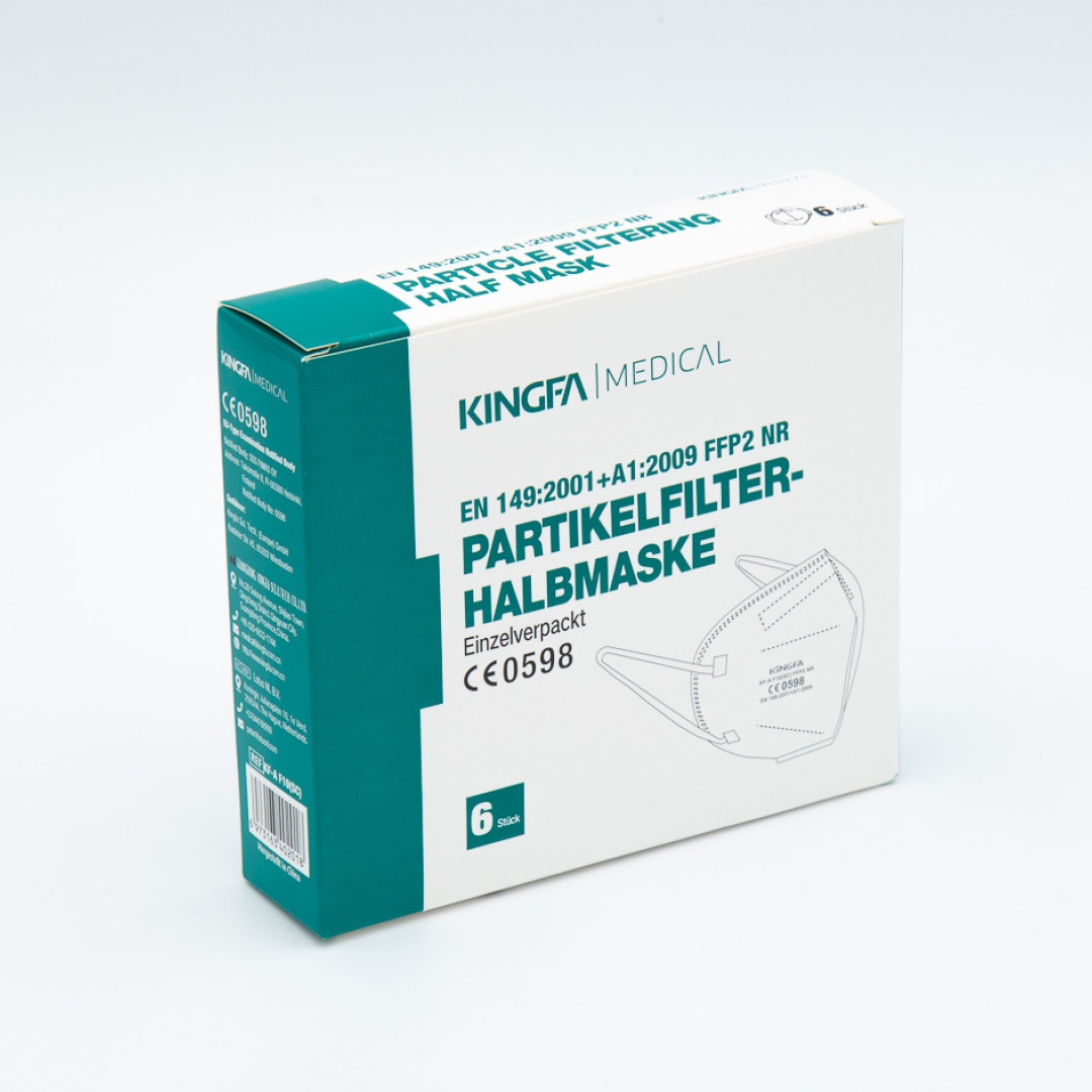 KINGFA - FFP2-Atemschutzmaske (6 Stück)
